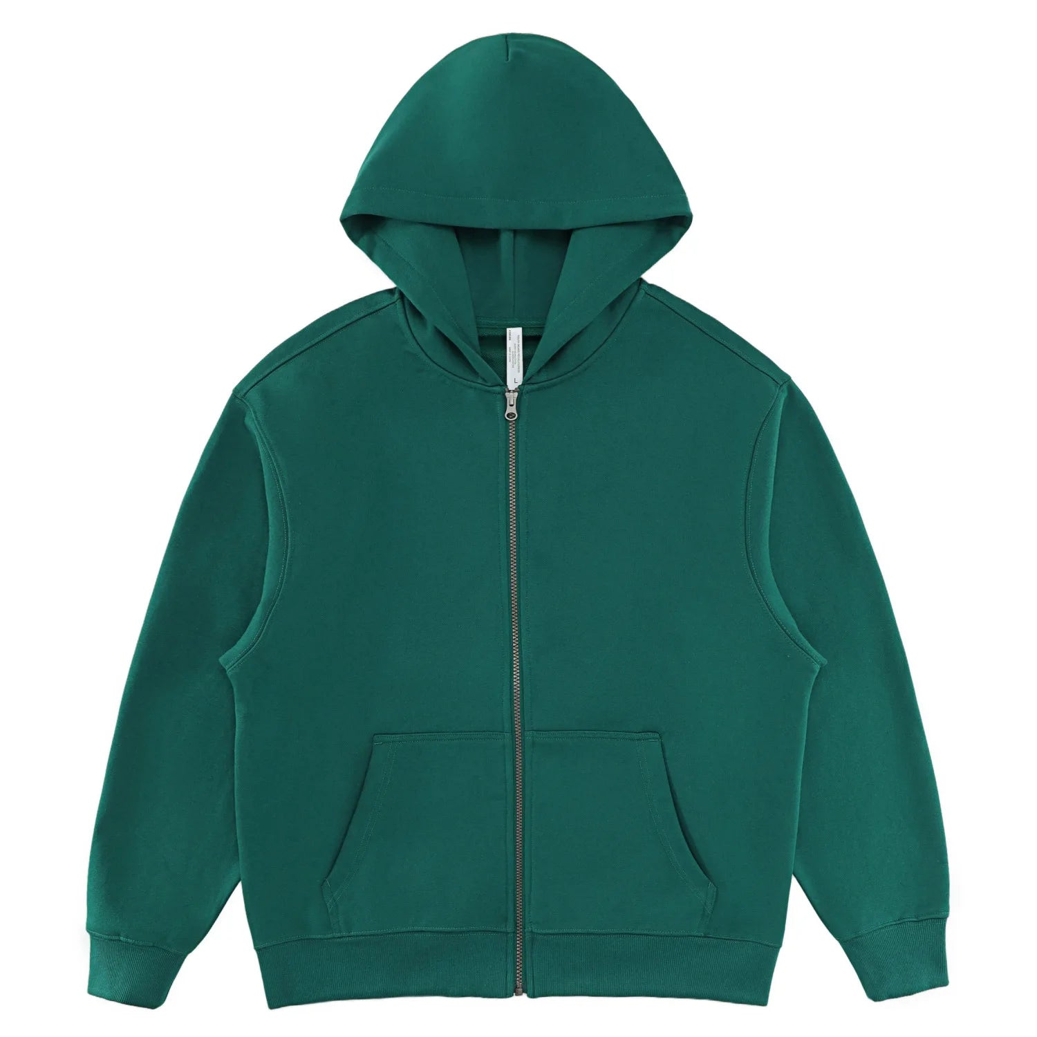 430gsm Heavyweight Zipper Boxy Hooded
