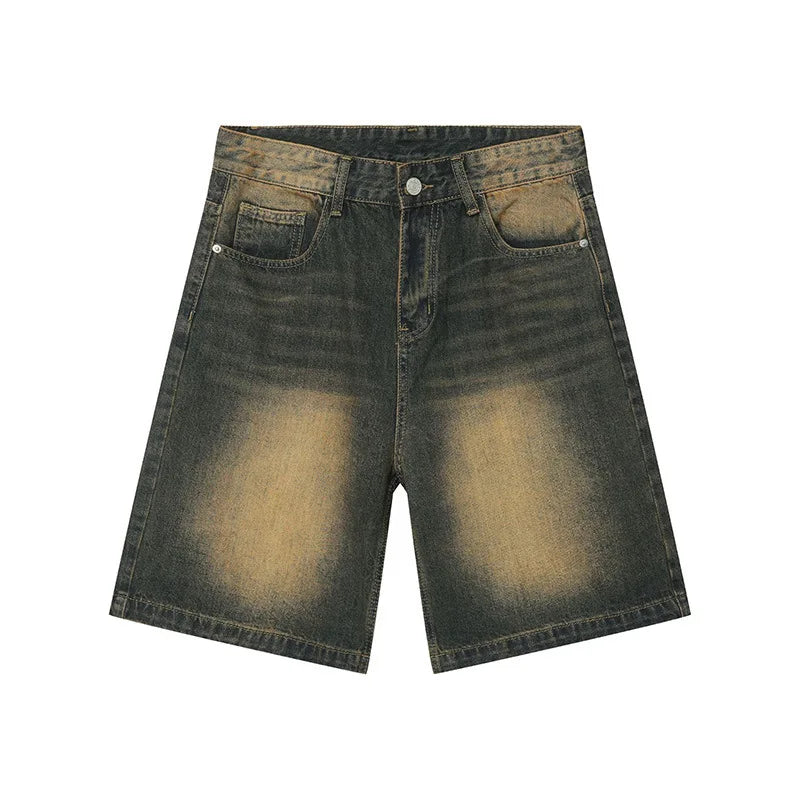 Summer Vintage Baggy Denim Shorts