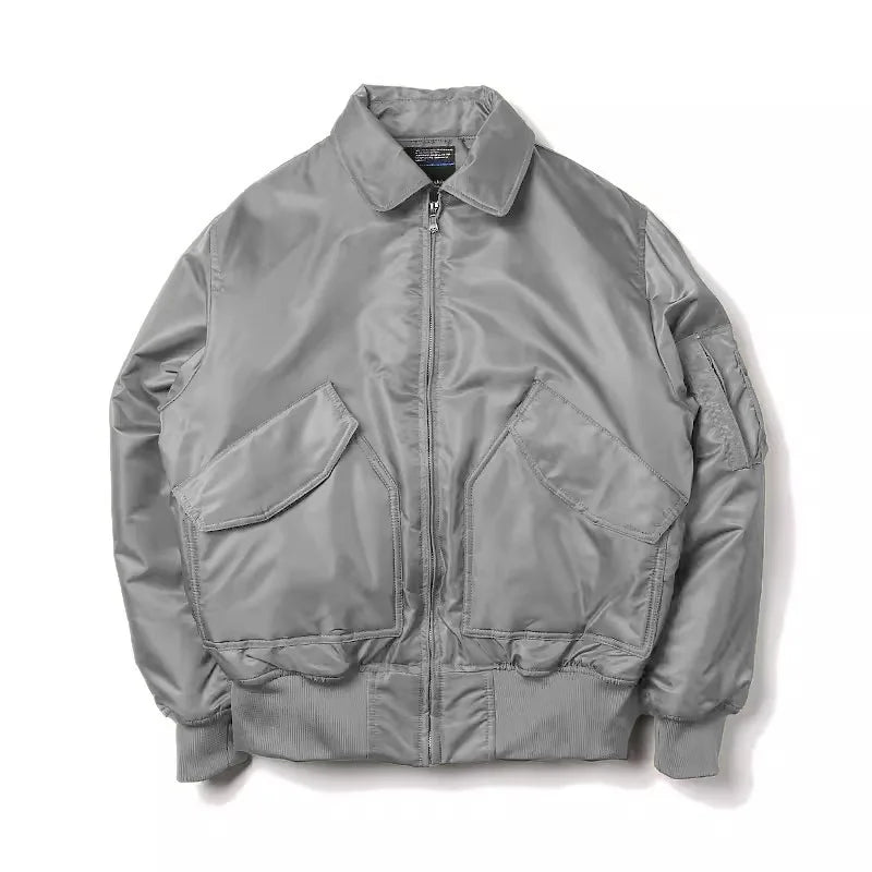 New Men Winter Padded Streetwear Bomber Jackets