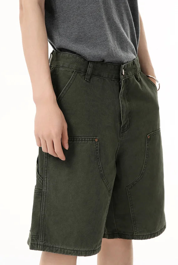 High Quality Loose Streetwear Denim Shorts