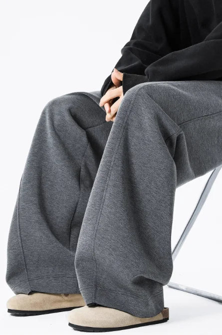 Mens Baggy Wide Leg Pants