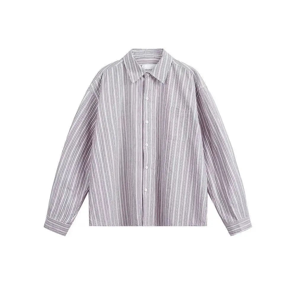 Striped Long-sleeved Shirt