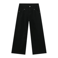 Men's Blank Wide Leg Jeans