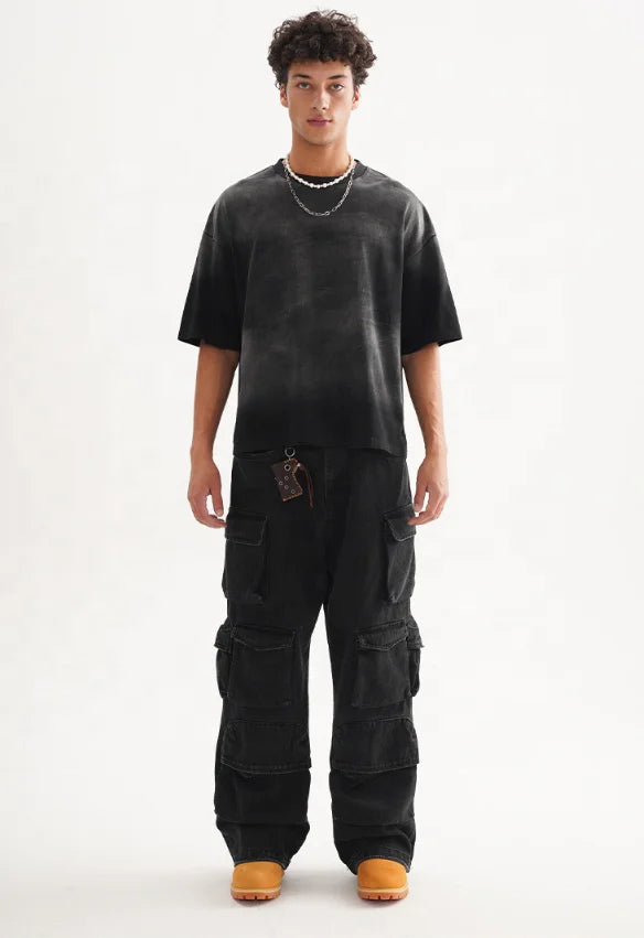 New Fashion 100% Cotton Vintage T-shirt