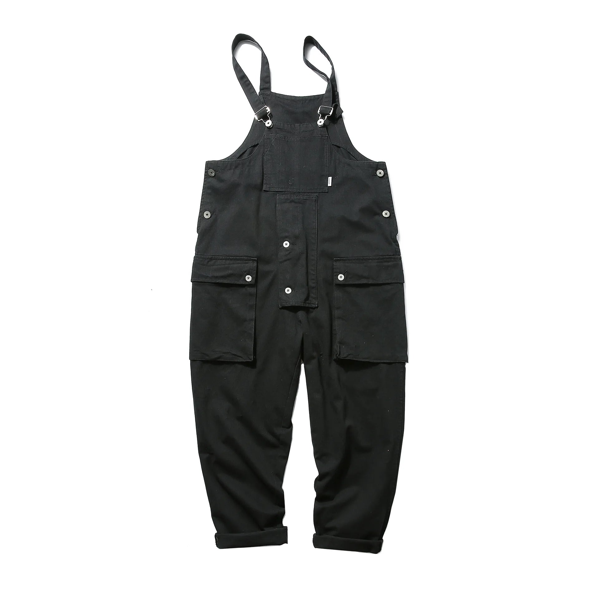 Men's Riding Pants Jumpsuit Bib Overall Jeans