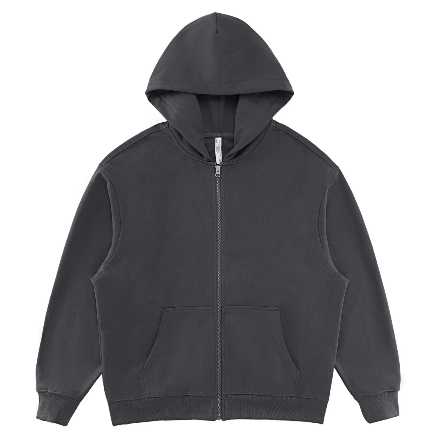 430gsm Heavyweight Zipper Boxy Hooded