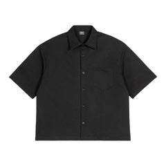 Boxy Fit Workwear Style Short Sleeve