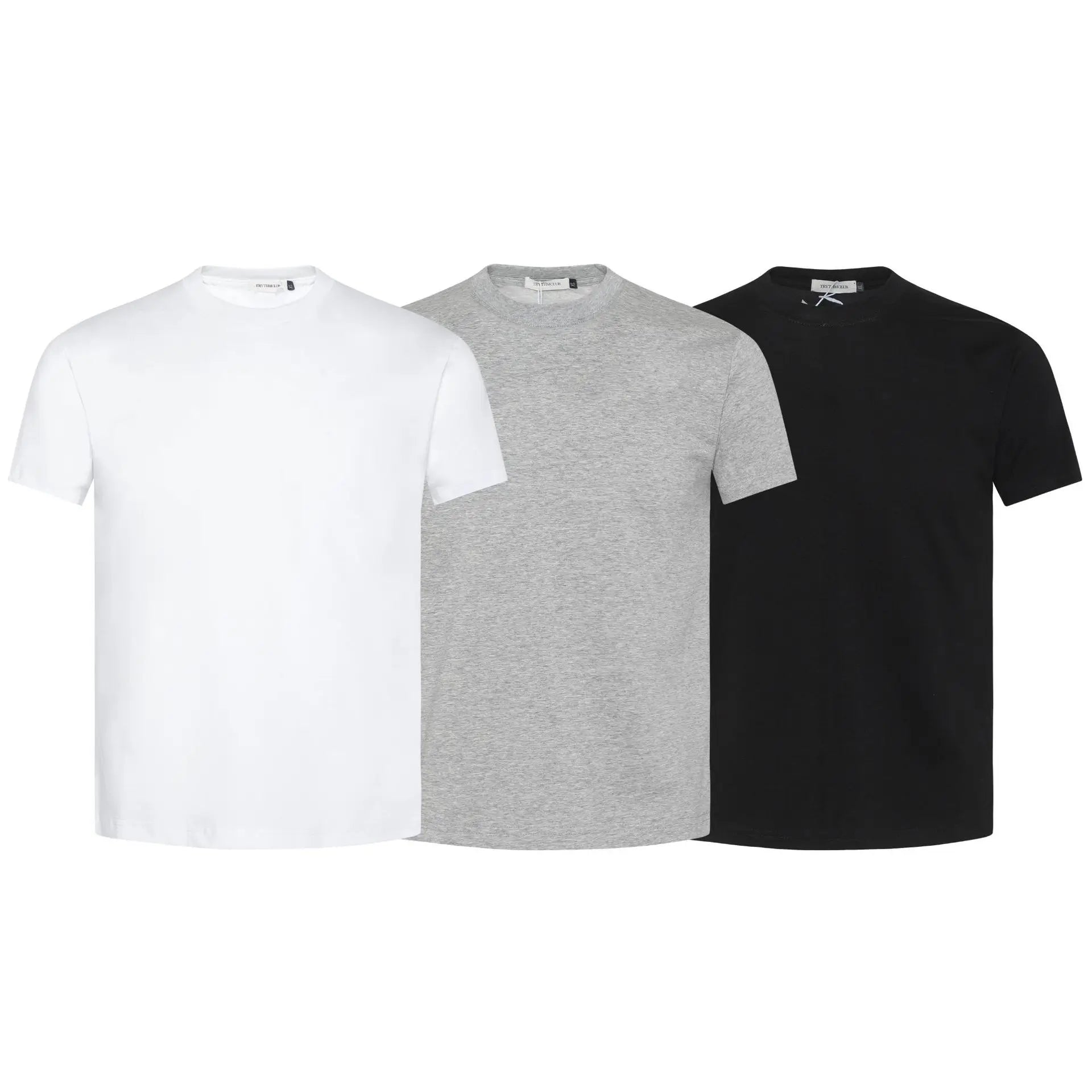 100% Cotton Crewneck T-Shirt Short Sleeve