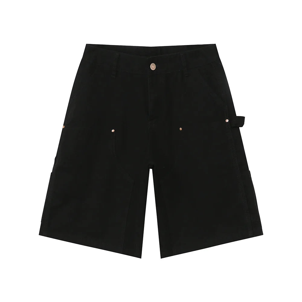 High Quality Loose Streetwear Denim Shorts