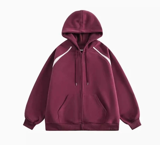 Hip Hop Heavyweight Men's Zip up Jacket
