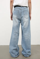 Vintage Washed Men Jeans