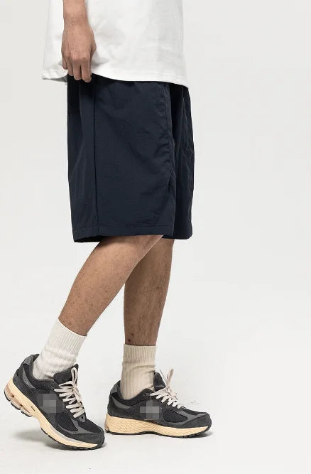 Quick-drying Nylon Loose Sporty Shorts