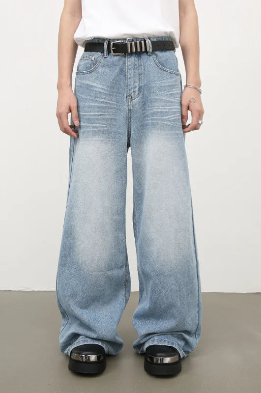 Vintage Washed Men Jeans