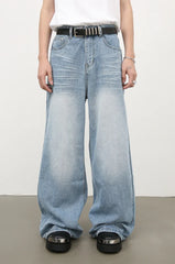 Vintage Washed Men Jeans