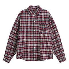 Men's Plaid Shirts Long Sleeves