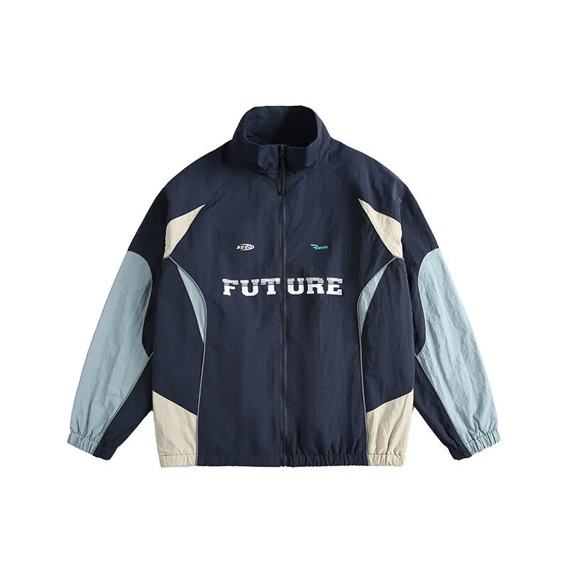 Oversized Tracksuit Windbreaker Jacket