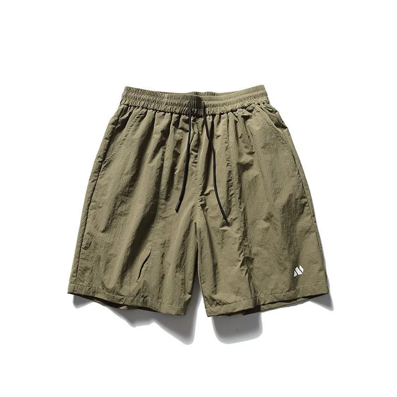 Quick-drying Nylon Loose Sporty Shorts