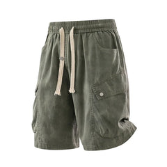 Casual Streetwear Cargo Shorts With Side Pockets