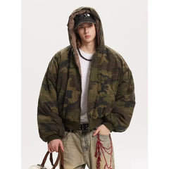 Oversized  Camouflage Jacket
