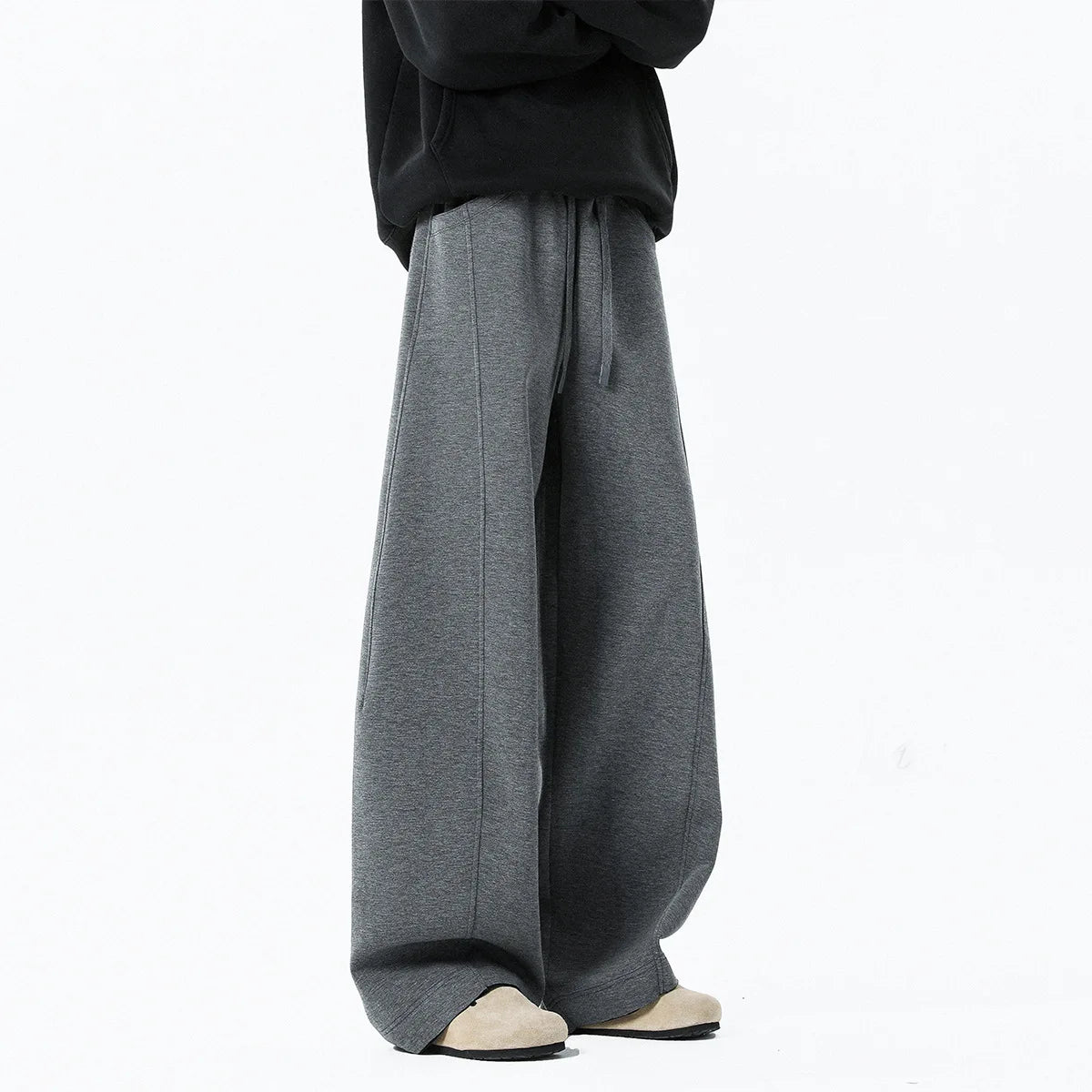 Mens Baggy Wide Leg Pants