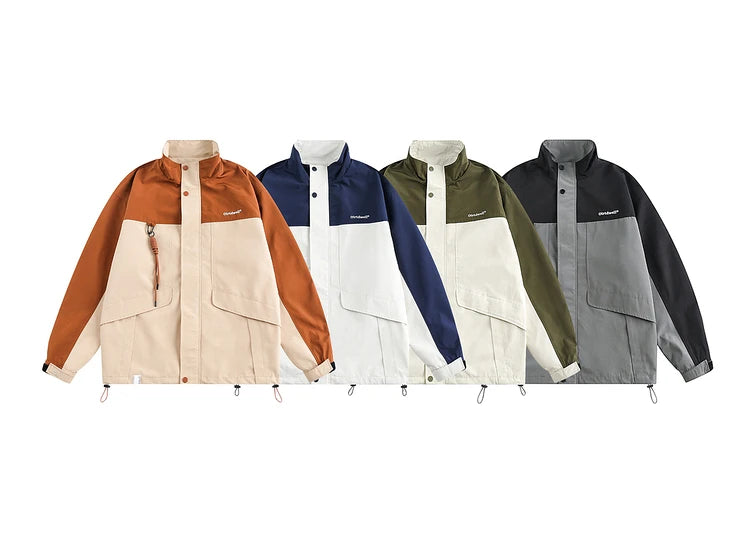 Men's Casual Hip Hop Style Work Wear Jacket