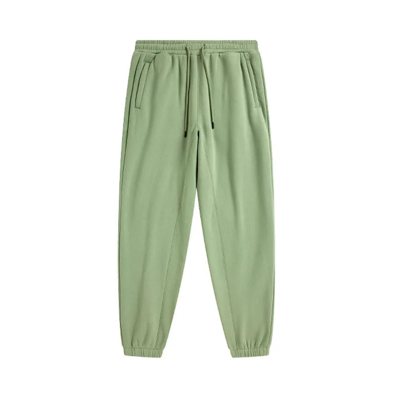 345gsm Men Pants Fleece Joggers Sports Gym Pants