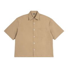 Boxy Fit Workwear Style Short Sleeve