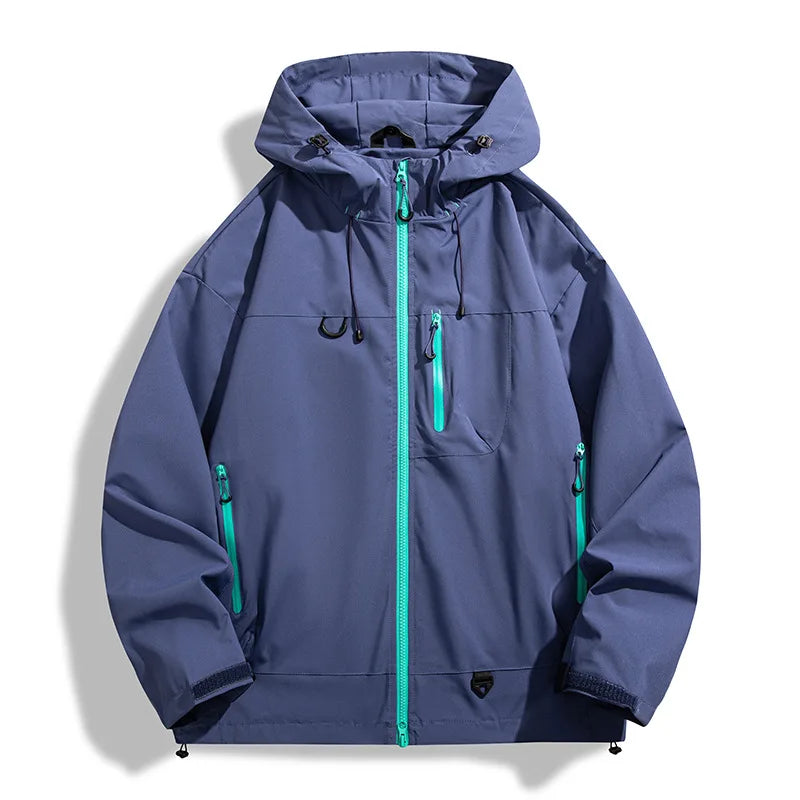 Waterproof  Zip up Hiking Jacket