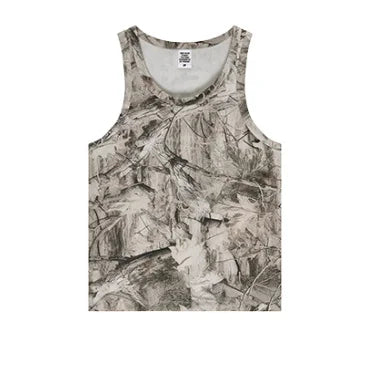 Men's Camouflage Loose Sleeveless