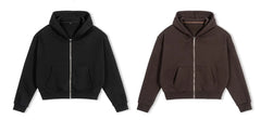 Cropped Boxy Fit Hoodie