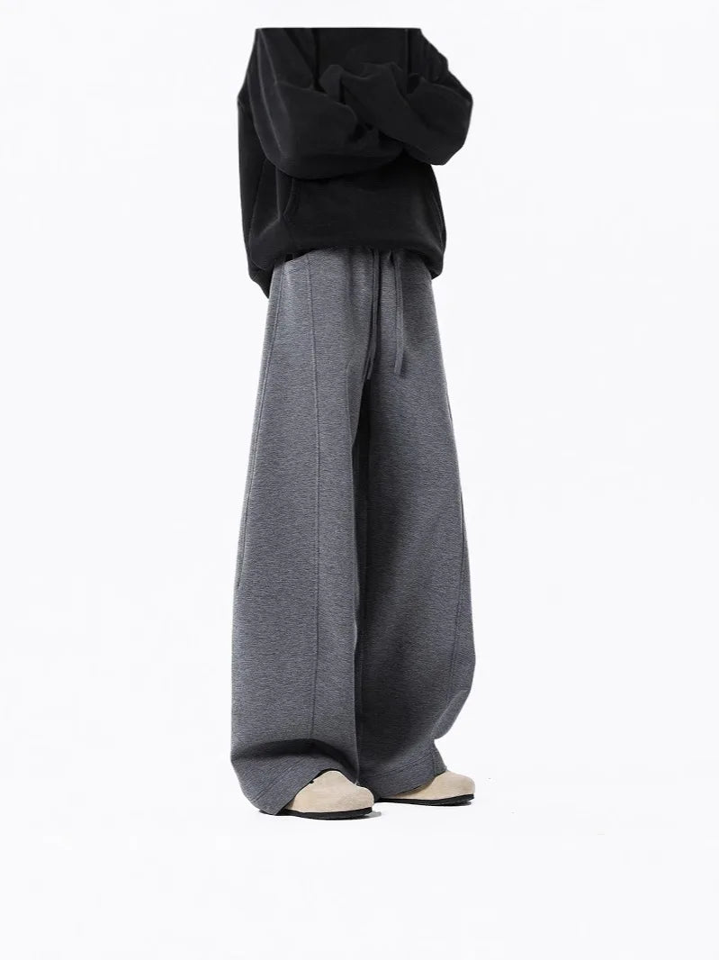 Mens Baggy Wide Leg Pants