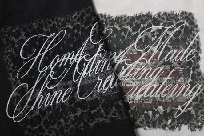 Long Sleeve Double Layer Distressed Sweatshirts