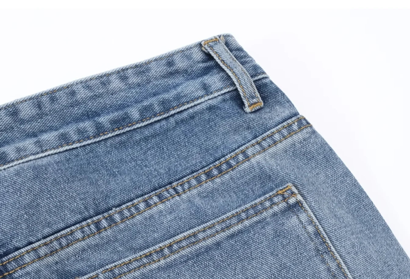Men's New Style High Waist Denim Jeans