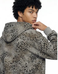 400gsm 100% Cotton Double-end Zipper Hoodie