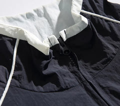 Fashion Stand-up Zipper Jacket