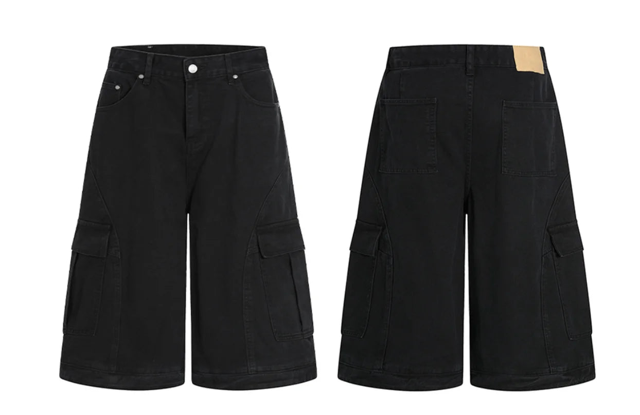 Men's 100% Cotton Cargo Shorts