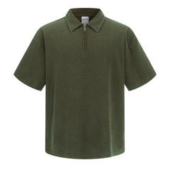 Vintage Washed Dyed 325gsm Polo Short Sleeve