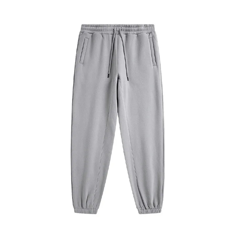 345gsm Men Pants Fleece Joggers Sports Gym Pants
