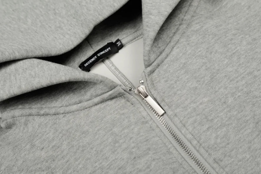 Cropped Zip up Hoodies
