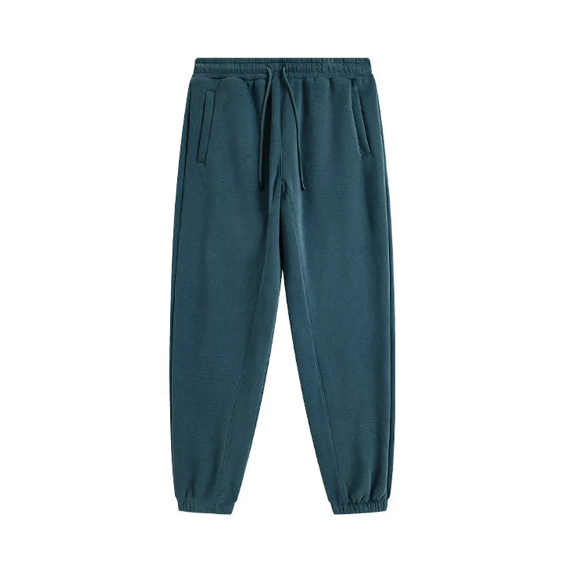 345gsm Men Pants Fleece Joggers Sports Gym Pants