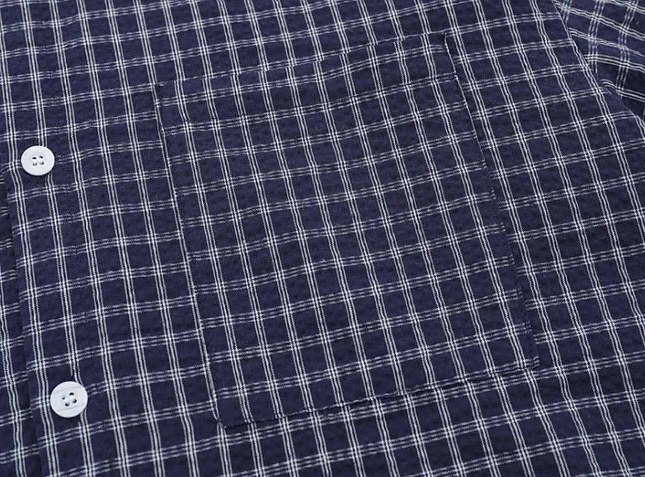 High Quality Men's Plaid T-shirts