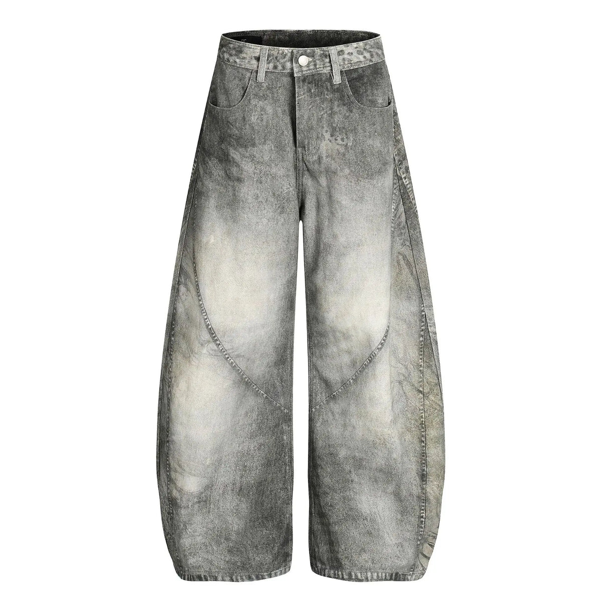 Men's Mid Waist High Street Vintage Jeans