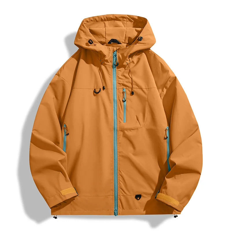 Waterproof  Zip up Hiking Jacket