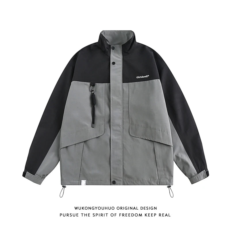 Men's Casual Hip Hop Style Work Wear Jacket