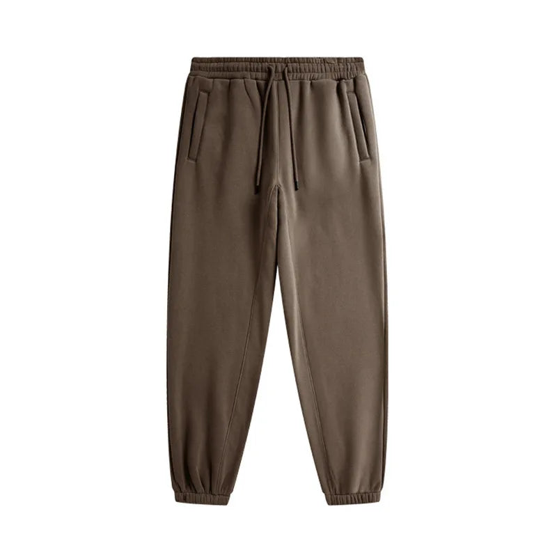 345gsm Men Pants Fleece Joggers Sports Gym Pants