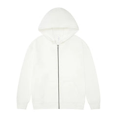 Cotton 330g Terry Hooded Zipper Hoodies