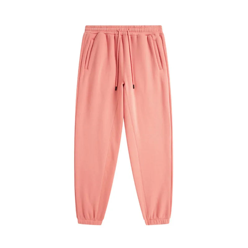345gsm Men Pants Fleece Joggers Sports Gym Pants
