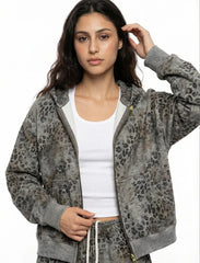 400gsm 100% Cotton Double-end Zipper Hoodie