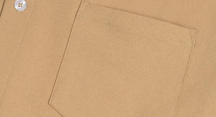 Boxy Fit Workwear Style Short Sleeve