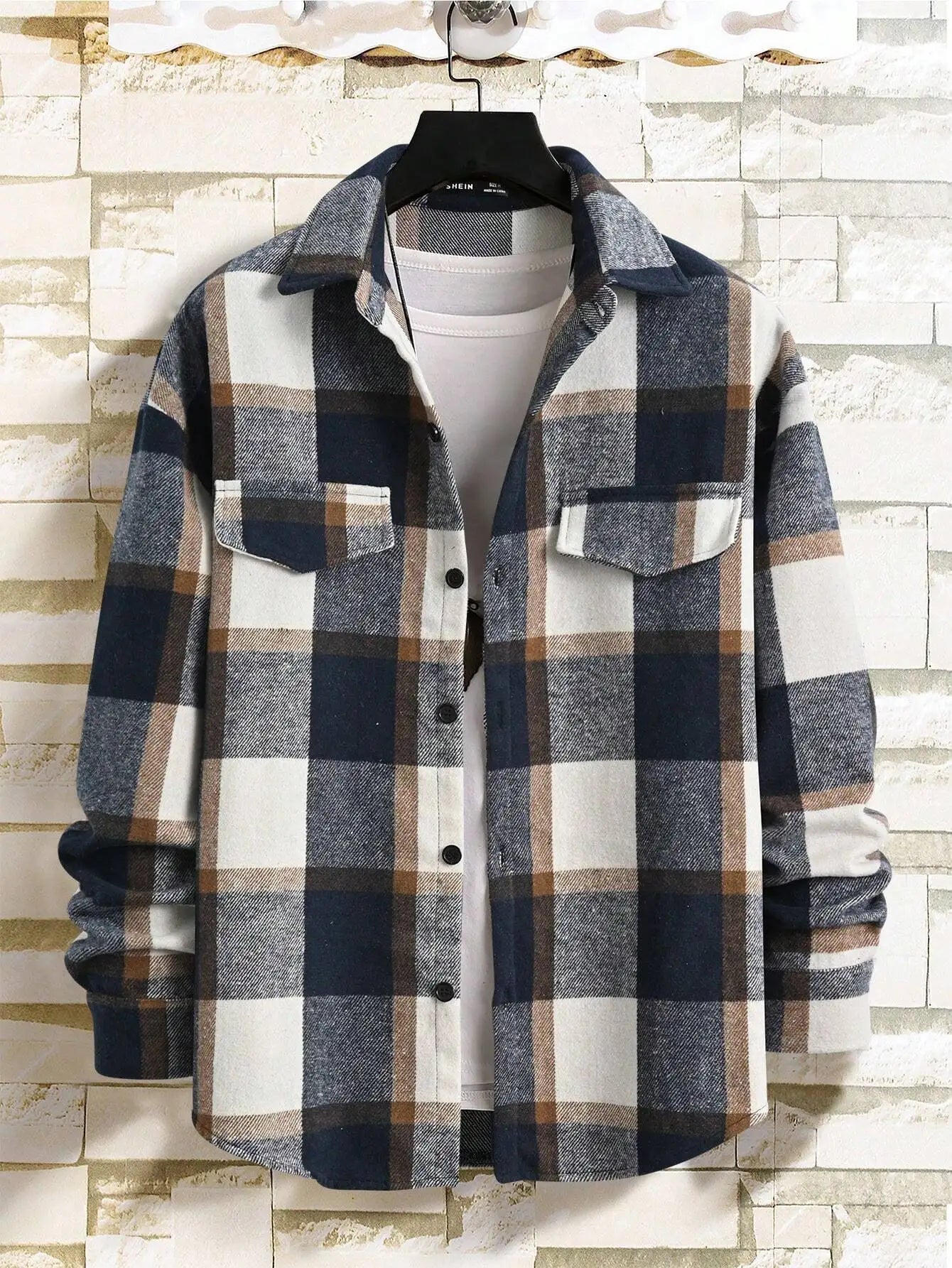 Plaid Streetwear Style Shirt